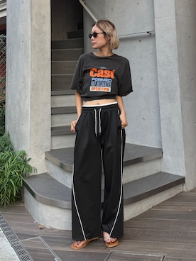 吉本杏奈さん(レディース・164cm)の夏コーディネート
