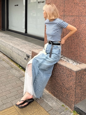 吉本杏奈さん（レディース・164cm）の春コーディネート
