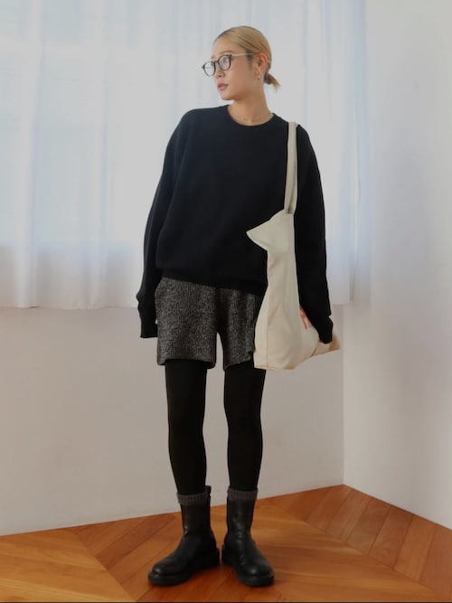 セール】カラーネップニットハーフパンツ（その他パンツ）｜Ungrid