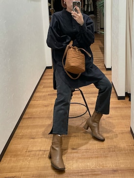 吉本杏奈さん(レディース・164cm)の秋コーディネート