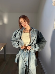 Htage】サイドデザインルーズデニム｜アングリッド（Ungrid）公式通販