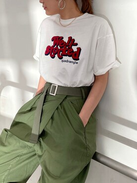 吉本杏奈さん（レディース・164cm）の春コーディネート