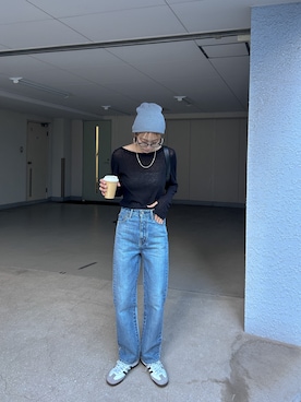 吉本杏奈さん（レディース・164cm）の冬コーディネート