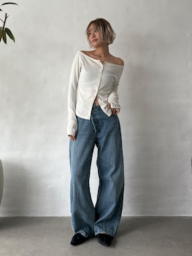 吉本杏奈さん(レディース・164cm)の秋コーディネート