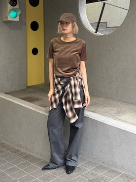 吉本杏奈さん(レディース・164cm)の夏コーディネート