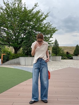 吉本杏奈さん（レディース・164cm）の春コーディネート