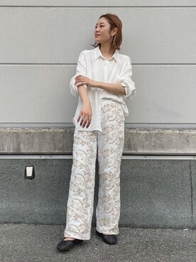 吉本杏奈さん（レディース・164cm）の春コーディネート