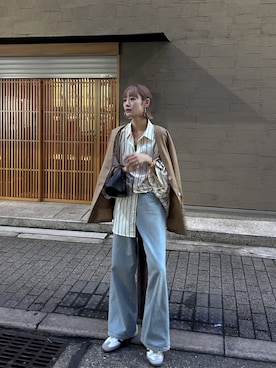 吉本杏奈さん（レディース・164cm）の冬コーディネート