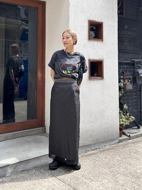 【新品タグ付き】Ungrid スカート シアーコンビアイラインスカート セール】シアーコンビアイラインスカート（スカート）｜Ungrid