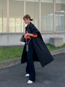 吉本杏奈さん（レディース・164cm）の秋コーディネート