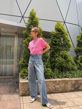 吉本杏奈さん（レディース・164cm）の夏コーディネート