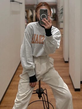 吉本杏奈さん(レディース・164cm)の冬コーディネート