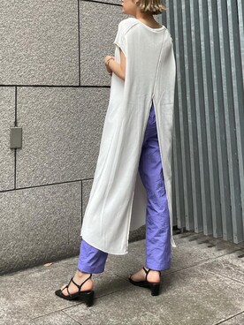 吉本杏奈さん（レディース・164cm）の夏コーディネート