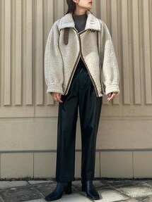 ミドル丈ボアムートン｜アングリッド（Ungrid）アウトレット公式通販  