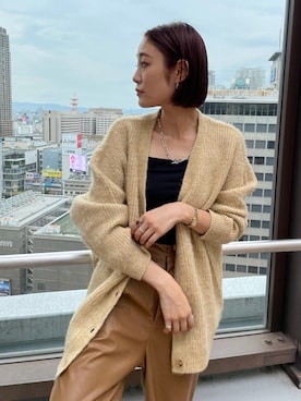 吉本杏奈さん（レディース・164cm）の秋コーディネート