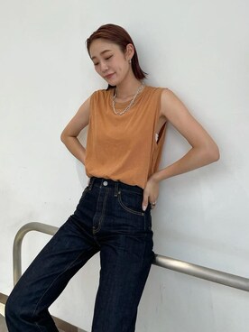 吉本杏奈さん（レディース・164cm）の夏コーディネート