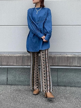 吉本杏奈さん(レディース・164cm)の夏コーディネート