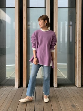 吉本杏奈さん（レディース・164cm）の春コーディネート