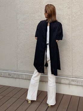 吉本杏奈さん（レディース・164cm）の春コーディネート