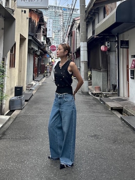 吉本杏奈さん(レディース・164cm)の夏コーディネート