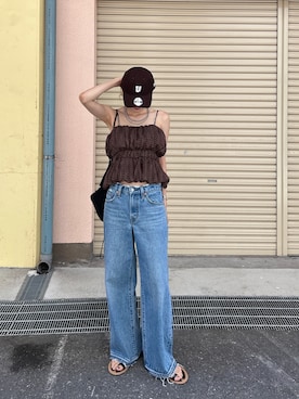 吉本杏奈さん（レディース・164cm）の夏コーディネート