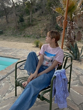 吉本杏奈さん（レディース・164cm）の春コーディネート