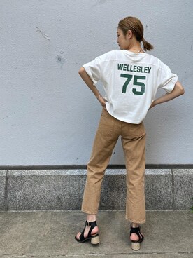 吉本杏奈さん（レディース・164cm）の春コーディネート