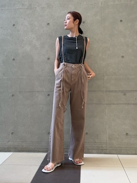 吉本杏奈さん（レディース・164cm）の夏コーディネート