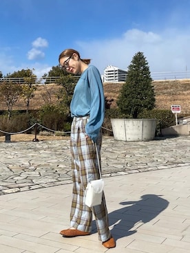 吉本杏奈さん（レディース・164cm）の春コーディネート