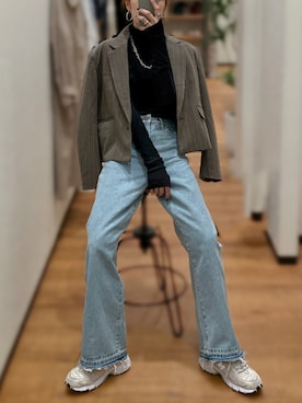 吉本杏奈さん（レディース・164cm）の秋コーディネート