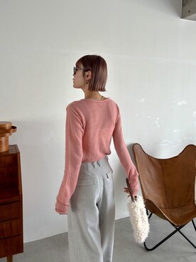 吉本杏奈さん（レディース・164cm）の秋コーディネート