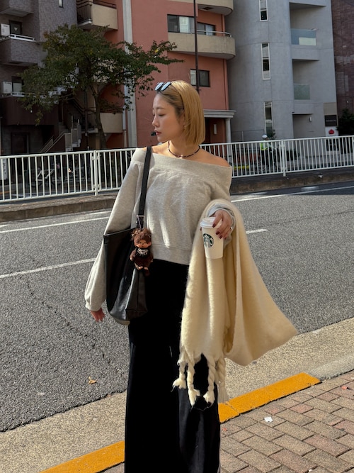 セール】オフショルスウェット（スウェット）｜Ungrid（アングリッド