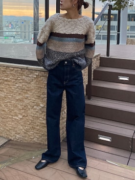 吉本杏奈さん（レディース・164cm）の秋コーディネート