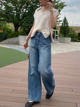 吉本杏奈さん（レディース・164cm）の春コーディネート