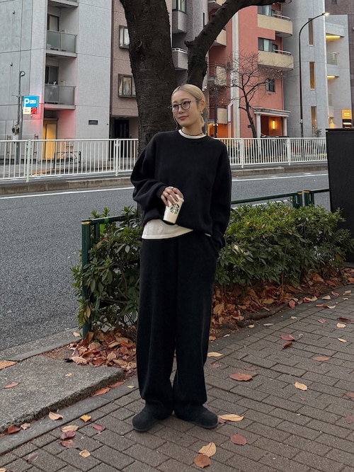 セール】カシミヤ混ニットパンツ（その他パンツ）｜Ungrid（アン