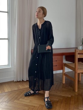 吉本杏奈さん（レディース・164cm）の春コーディネート