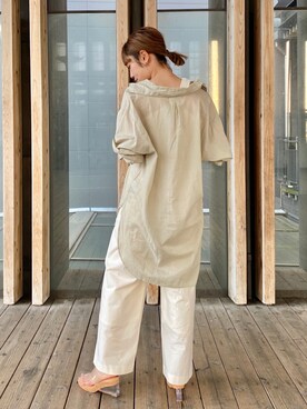 吉本杏奈さん（レディース・164cm）の春コーディネート