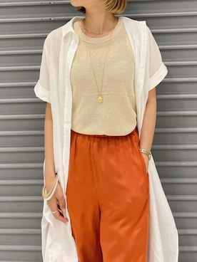 吉本杏奈さん（レディース・164cm）の夏コーディネート