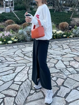 吉本杏奈さん（レディース・164cm）の春コーディネート