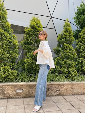 吉本杏奈さん（レディース・164cm）の春コーディネート