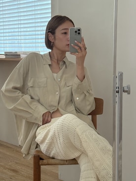 吉本杏奈さん（レディース・164cm）の夏コーディネート