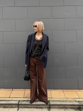 吉本杏奈さん(レディース・164cm)の春コーディネート