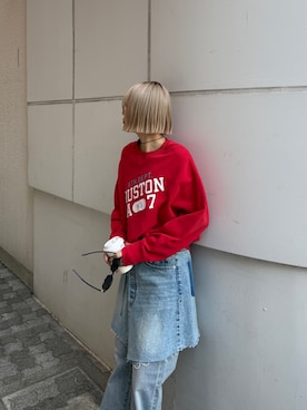 吉本杏奈さん(レディース・164cm)の冬コーディネート