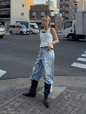 吉本杏奈さん(レディース・164cm)の冬コーディネート