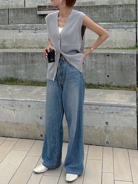 吉本杏奈さん(レディース・164cm)の夏コーディネート