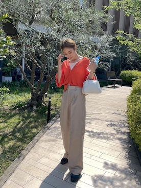 吉本杏奈さん(レディース・164cm)の春コーディネート