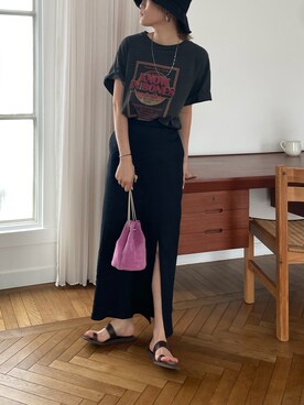 吉本杏奈さん(レディース・164cm)の春コーディネート