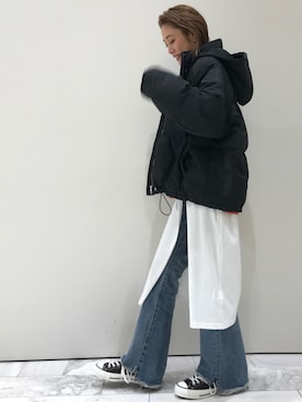 吉本杏奈さん(レディース・164cm)の秋コーディネート