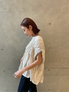 吉本杏奈さん（レディース・164cm）の夏コーディネート