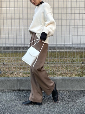 吉本杏奈さん（レディース・164cm）の冬コーディネート